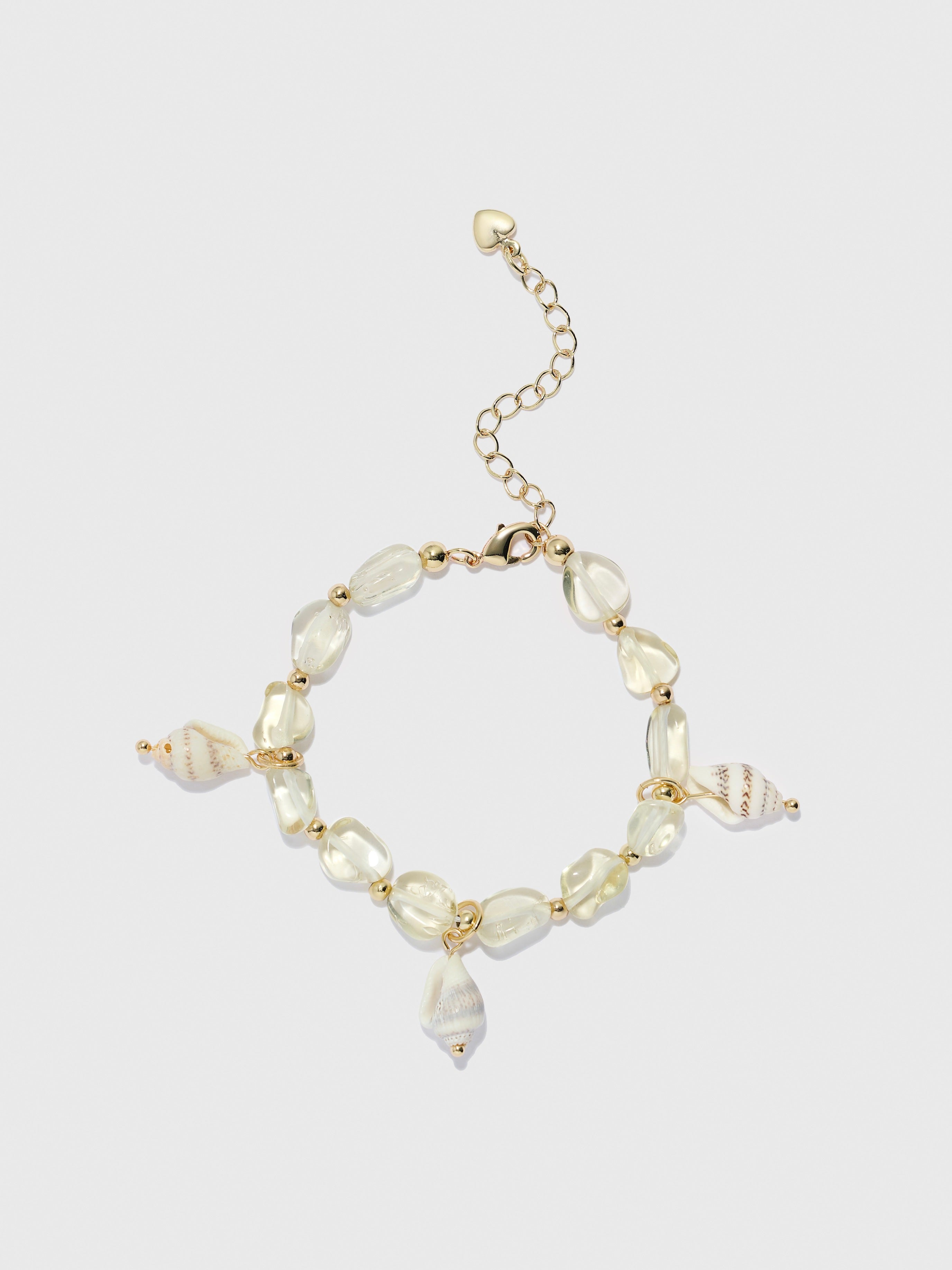 Sunlit Shell Bracelet