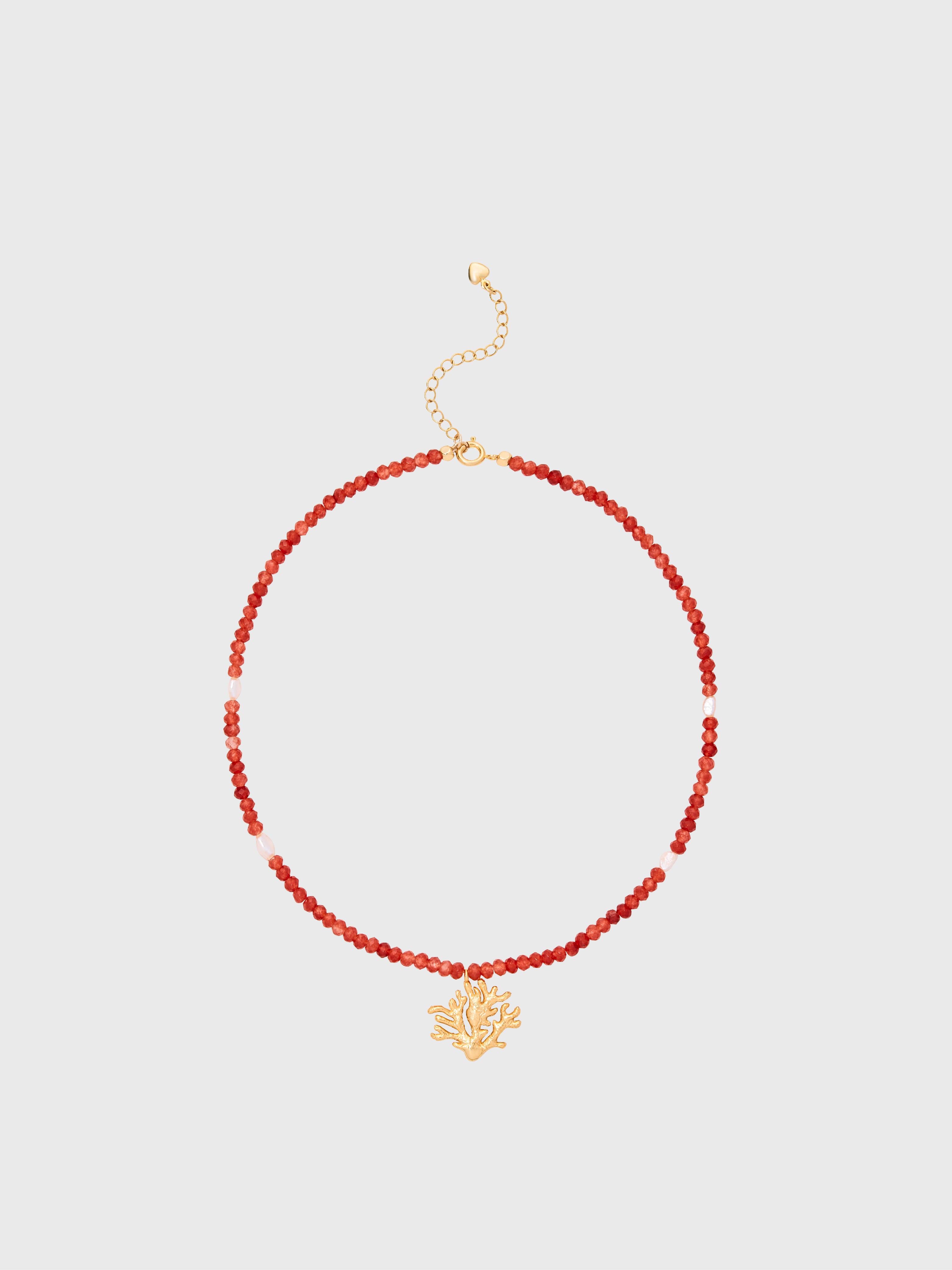 Coral Kiss Necklace