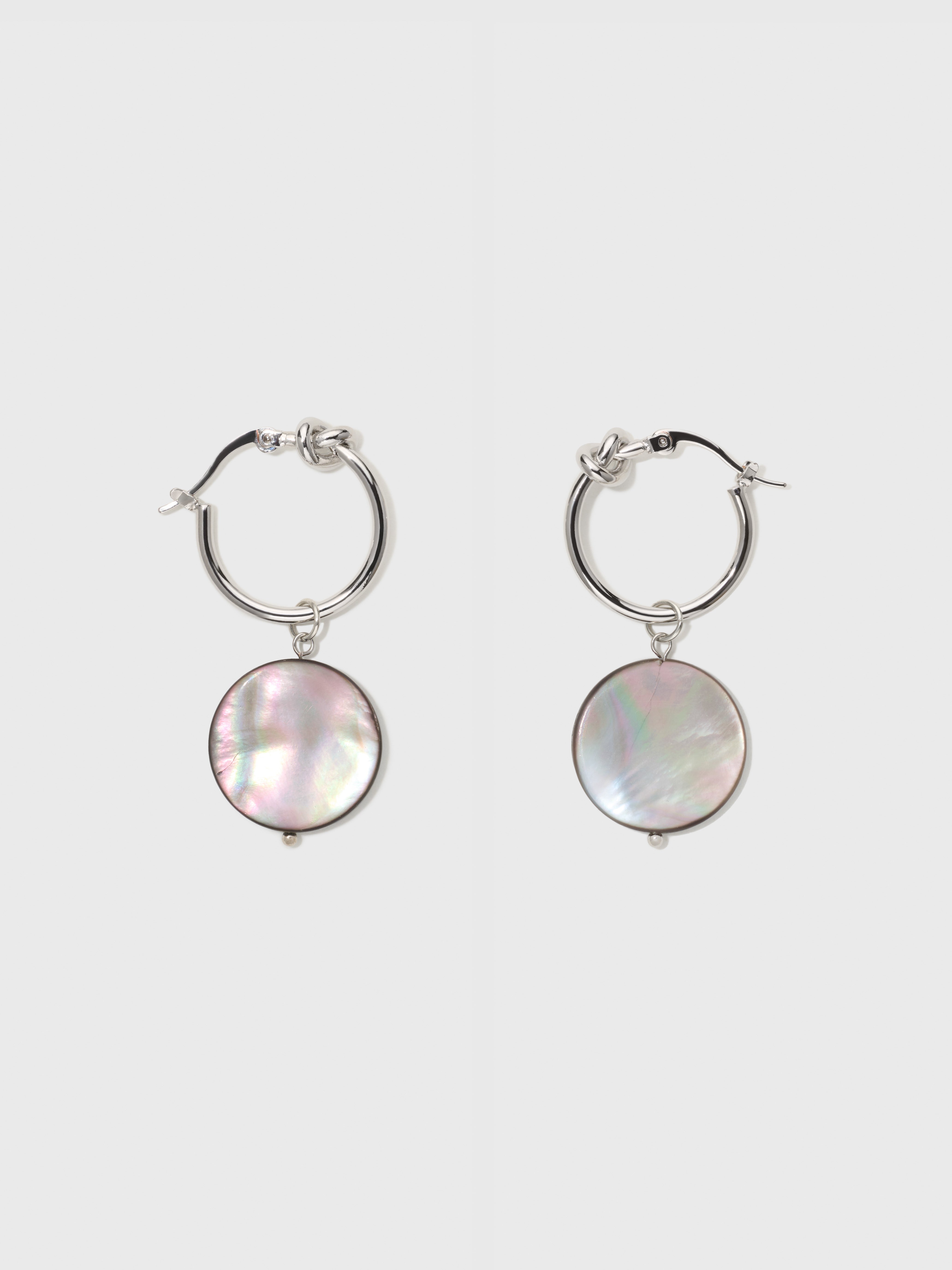 Midnight Shell Earrings