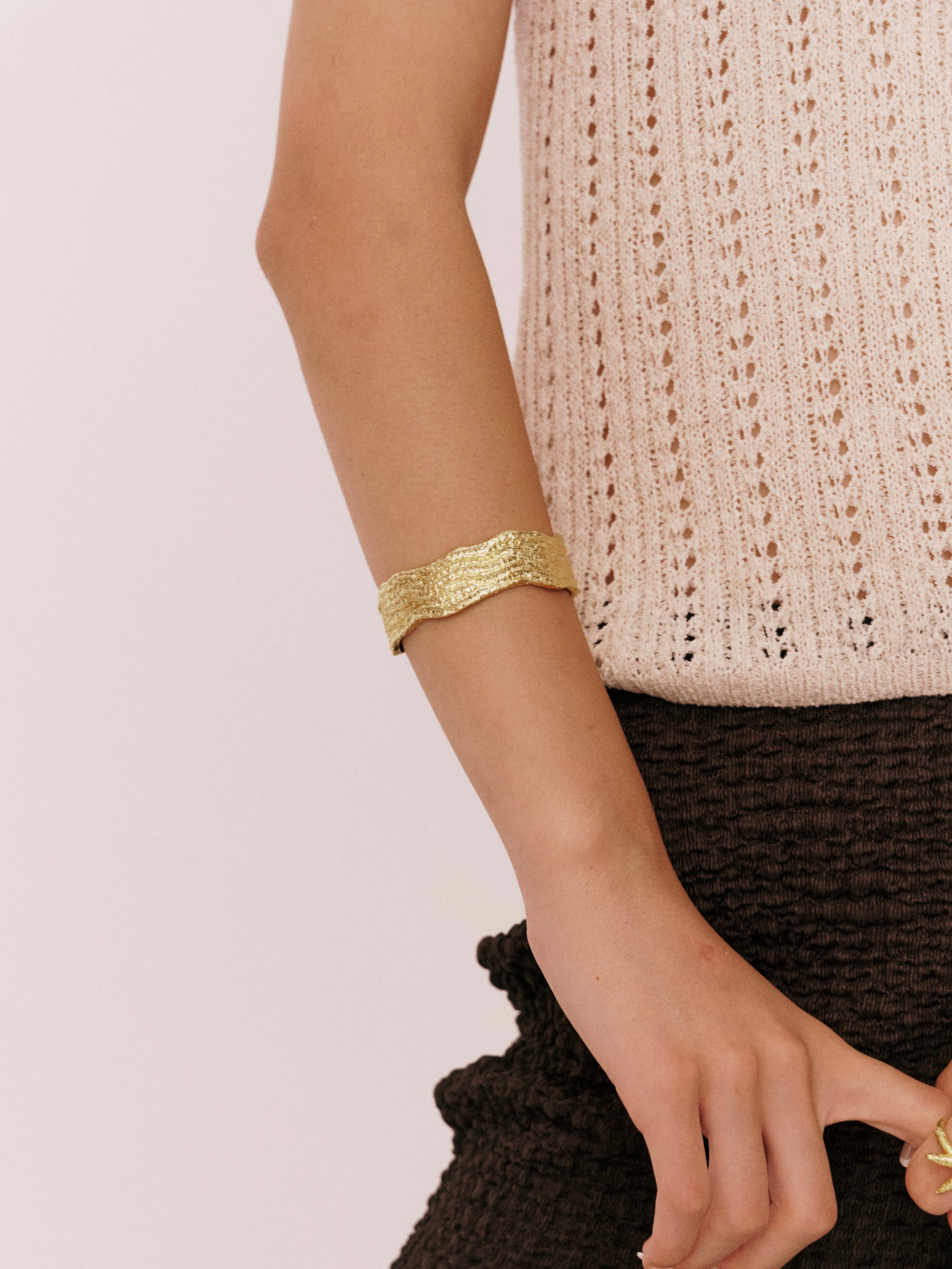 Golden Dune Slim Cuff