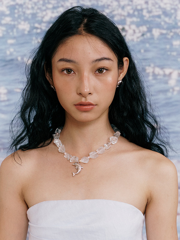 Dolphin Sea Salt Necklace