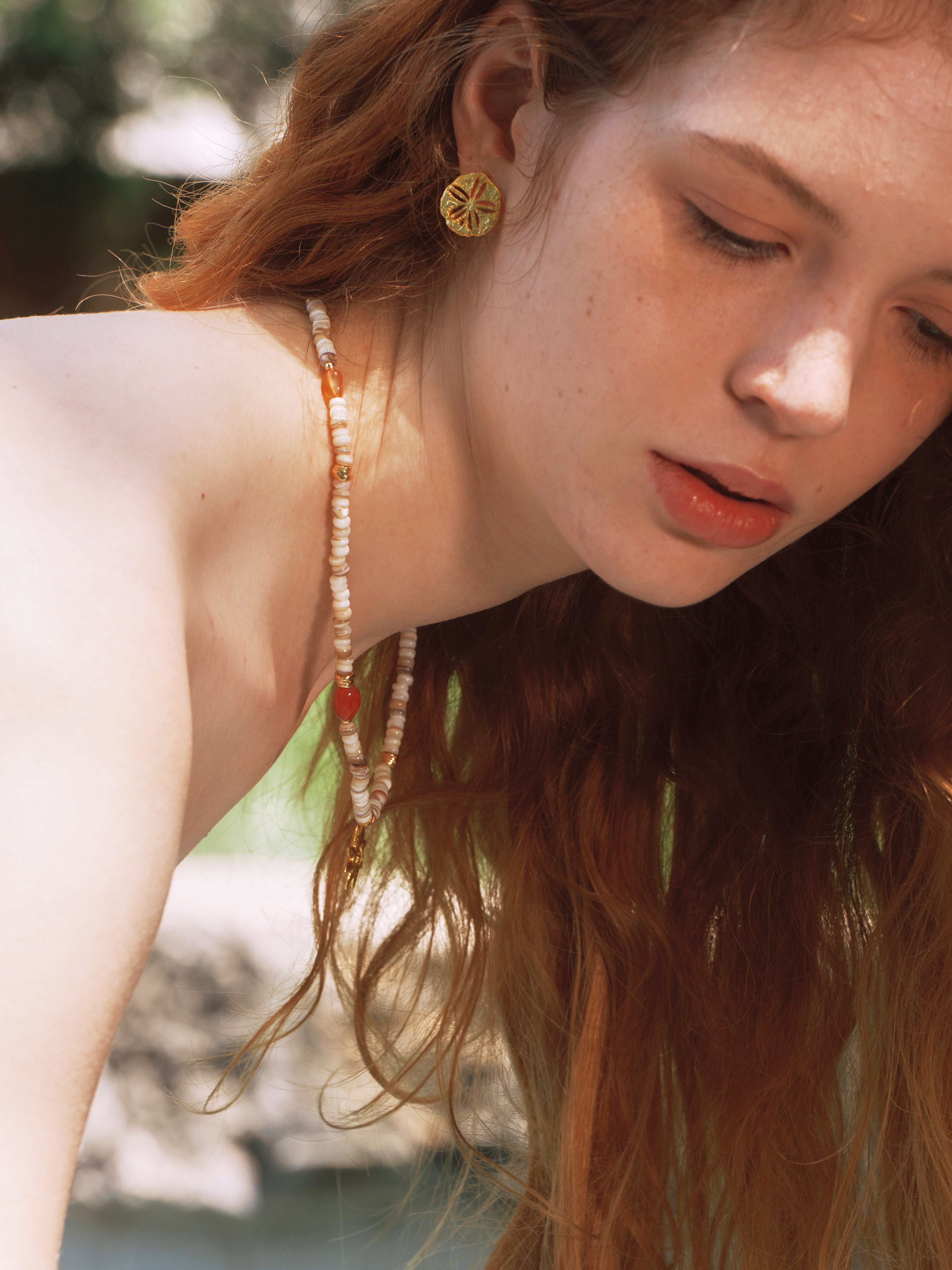 Sea Urchin Coin Studs