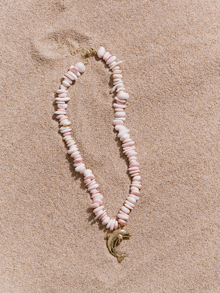 Dolphin Blush Necklace