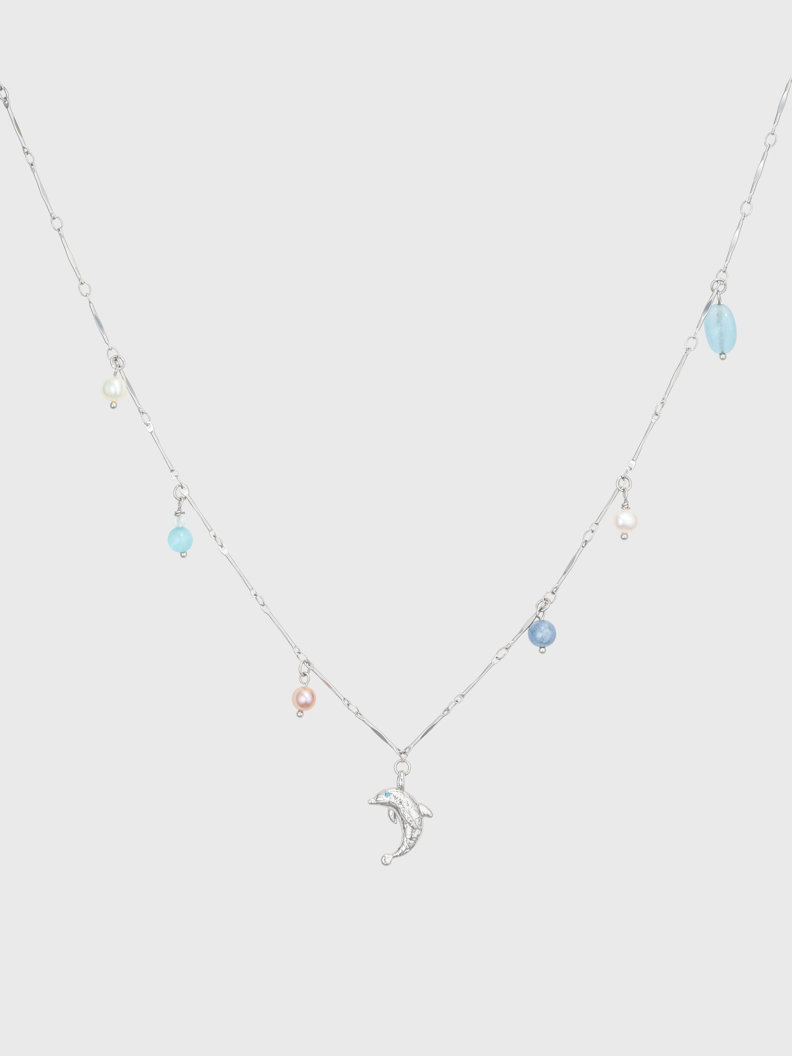 Dolphin Drops Necklace