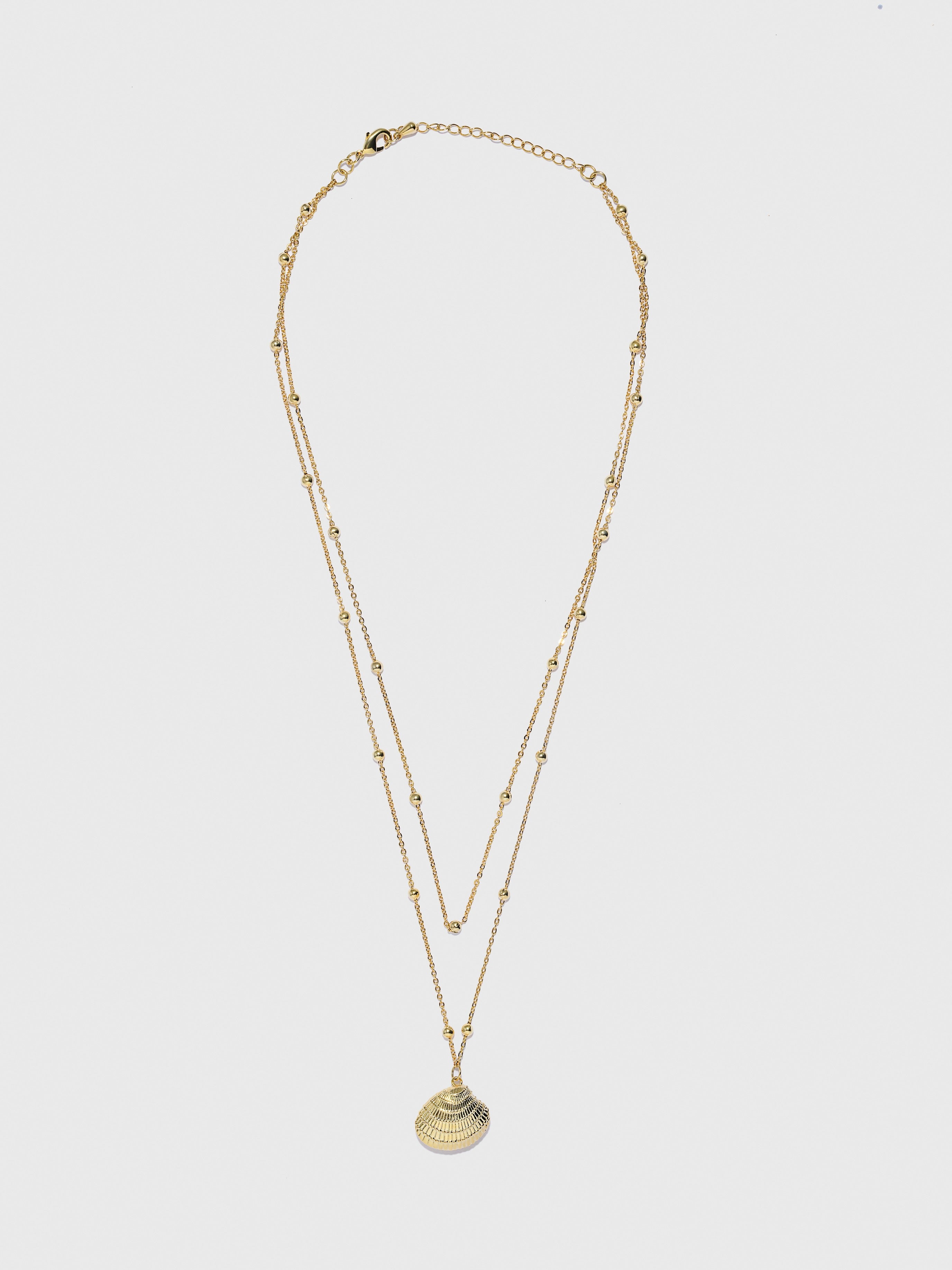 Double-Layer Shell Necklace